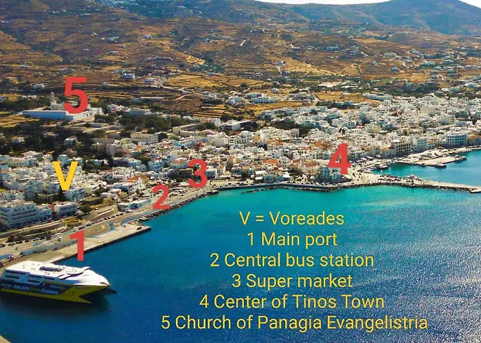 Voreades Apartmanhotel Tínos