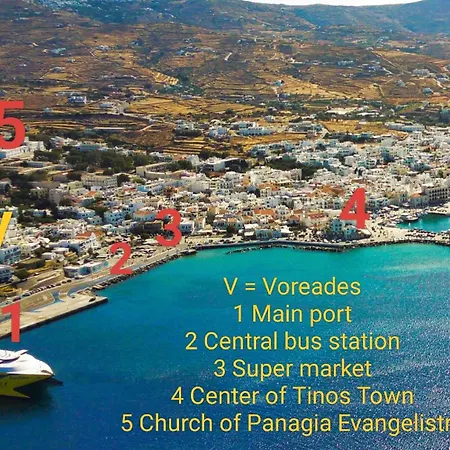 Voreades Apartmanhotel Tínos